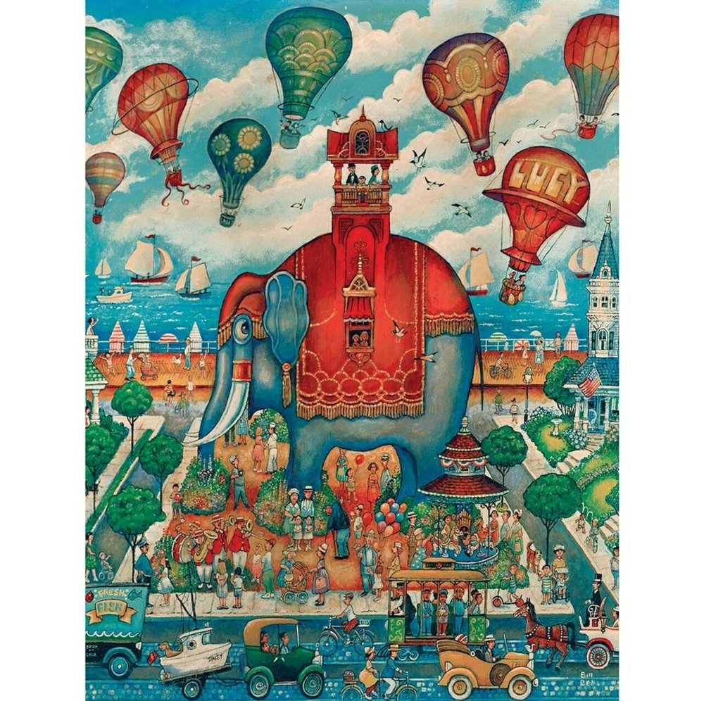 "Lucy" Colourful 1000pce Puzzle